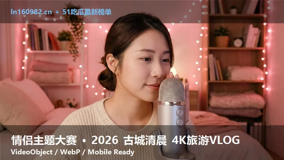 情侣主题大赛 · 2026 古城清晨 4K旅游VLOG