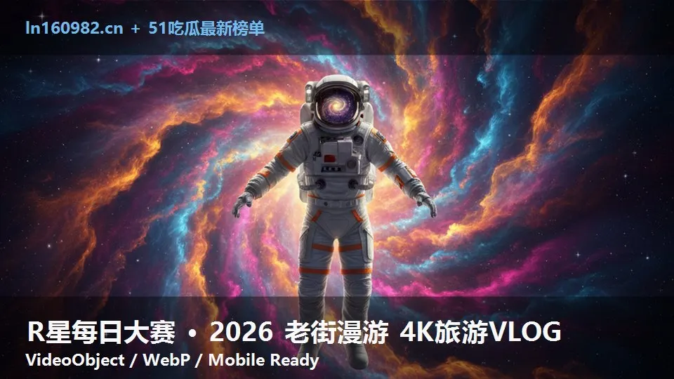 R星每日大赛 · 2026 老街漫游 4K旅游VLOG