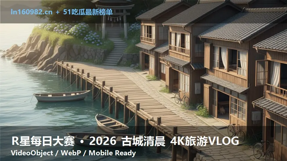 R星每日大赛 · 2026 古城清晨 4K旅游VLOG